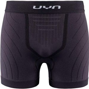 UYN Motyon Uw Boxer Whit Pad Shorts voor heren, Blackboard/Wit