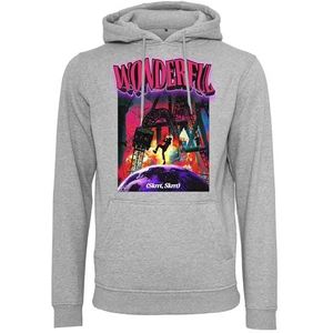 Mister Tee Wonderful Hoodie voor heren, grijs gemêleerd, XXL, grijs, XXL, XXL, grijs, XXL, grijs.