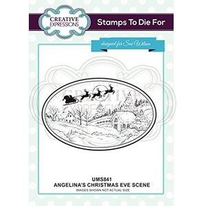 Postzegels - kerstscène van Angeline