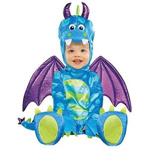 amscan Halloween Babykostuum 9908453 Monsterkostuum voor kinderen, 2-3 jaar