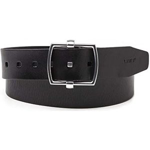 Levi's Levisis Chunky Center Bar Belt, Voetbal en accessoires, Regular Black, Eén maat, uniseks, Regular Black, One Size, regular black