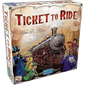 Asmodee - Ticket To Ride, gezelschapsspel voor het hele gezin, 2-5 spelers, 8+ jaar, editie in het Italiaans
