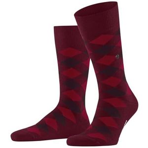Burlington Danny M So 1 paar katoenen sokken sokken voor heren (1 stuk), Cranberry Rood 8033