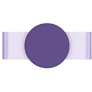 PopSockets: PopGrip Slide Grip & Stand voor telefoon, met verwisselbare oppervlak, siliconen, voor iPhone 11 Pro - Fierce Violet