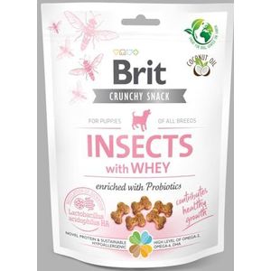 VAFO PRAHA s.r.o. Brit Dog Snacks voor honden, 200 g, snack insect puppy / 6
