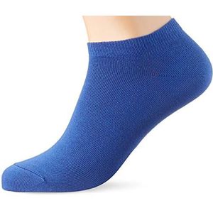 ESPRIT Basic Uni 2-pack M SN katoen effen set van 2 paar halfhoge herensokken (2 stuks), Blauw (Deep Blue 6046)