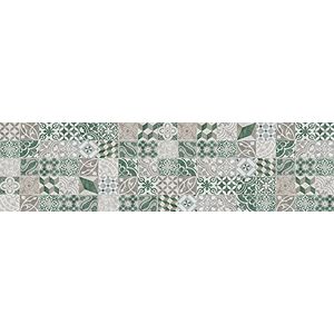 VINILIKO, Vinyl tapijt, groen, 80 x 300 cm