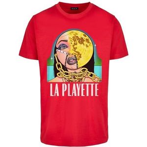 Mister Tee - La Playette Heren T-shirt - Rood