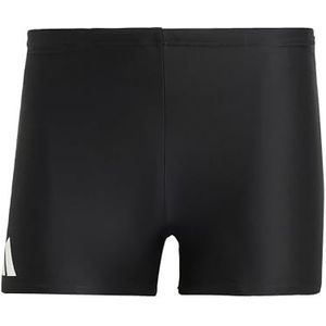 adidas Solide zwembroek voor heren, zwart, 26, zwart, 10A, Zwart/Wit