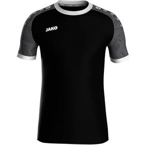 JAKO Jako Trikot Iconic Camisa Uniseks kinderen, zwart/antraciet