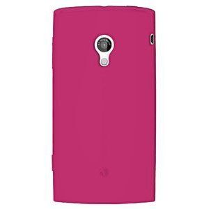 Amzer Coque silicone pour Sony Ericsson Xperia X10 Rose (Import Royaume Uni)