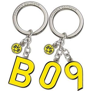 Borussia Dortmund BVB sleutelhanger, Geel.