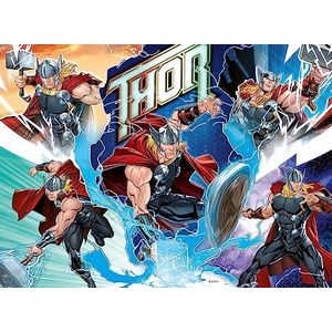 Ravensburger - Puzzel voor kinderen - 1 puzzel met 200 stukjes XXL en 1 puzzel met 300 stukjes XXL-Avengers - vanaf 8 jaar - hoogwaardige puzzel - dik en duurzaam karton - Iron-Man en Thor-80716