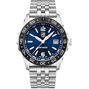 Luminox XS.3123M Herenhorloge, analoog, Zwitsers kwarts, met roestvrijstalen armband, zwart, Pacific Diver 3120M-serie, zwart., Pacific Diver 3120M-serie