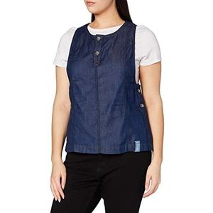 G-STAR RAW Parota Classic Boyfriend Dameshemd, blauw (Rinsed C115-082)
