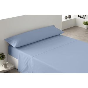 Degrees home - 4-delige beddengoedset - verstelbaar hoeslaken, bovenkant en kussensloop - Microvezel polyester bed 160 cm