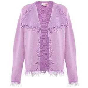 ebeeza Elegant klein damesvest, lavendel, maat M/L, lavendel, M, Lavendel