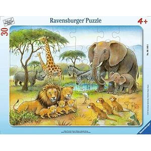Ravensburger Puzzel Africa's Wildlife - Legpuzzel - 30 Stukjes