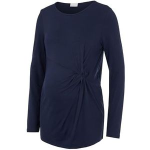 MAMALICIOUS Mlkarely T-shirt voor dames, L/S jersey, marineblauw blazer