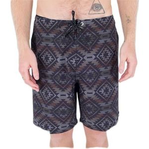 Hurley Phantom Weekender 20' Jumpsuit, kort, zwart, 2 heren, zwart, 32, zwart.