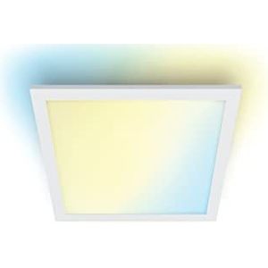 WiZ WLAN-plafondlamp, wit, 36 W, witte tinten, vierkant