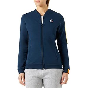 Le Coq Sportif Seizoen Fz Sweatshirt Nr. 1 W Victory Blue Trainingsjack voor dames, Victory Blue