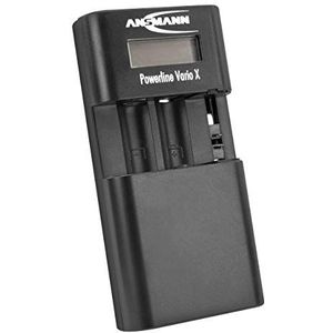 Ansmann lithium pack & AAA/AA NiMH batterijlader Vario X