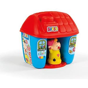 Clementoni - Bumba Emmer - Bouwstenen - Kleurig - 6 Zachte Blokken