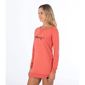 Hurley W O & o Skript fleece jurk casual dames