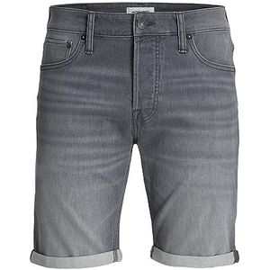 JACK&JONES PLUS Denim shorts voor heren, Denim grijs, 44, Denim grijs