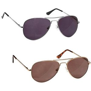 The Reading Glasses Lunettes de Lecture Argent & Or + Lecteurs Soleil Valeur Pack 2 UV400 Hommes/Femmes SS8-89 +3,00