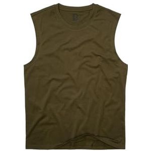 Brandit T-shirt met mouwen voor heren, Olijf, L