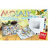 folia 575720 Mozaïek Creative Set met 282 delen met handleiding voor 3 verschillende objecten