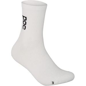 POC Soleus Lite Sock Mid sokken, uniseks, Waterstof Wit