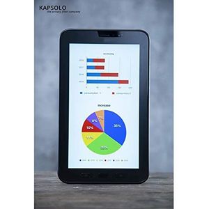 KAPSOLO 9H Samsung Galaxy Tab A 10.5"" Antireflecterende displaybeschermfolie