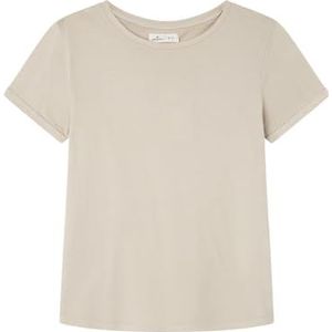 Springfield 5g.b.camiseta Acid Wash gebreid voor dames, SEPIA, M