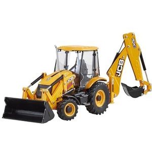 Britains Sitemaster JCB 3CX Plus Graafmachine model schaal 1:32 – landbouwverzamelvoertuigen – educatief speelgoed voor binnen en buiten – robuust speelgoed van metaal – +3 jaar