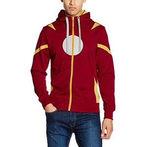 Marvel Captain America vs Iron Man Heren Hoodie Rood XL, Rood