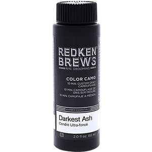 Redken Brews Color Camo Semi-Permanente Haarverf voor heren, Dark Ash, 60 ml