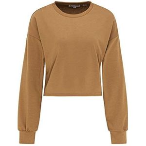 swirlie Sweat-shirt pour femme, marron, XL