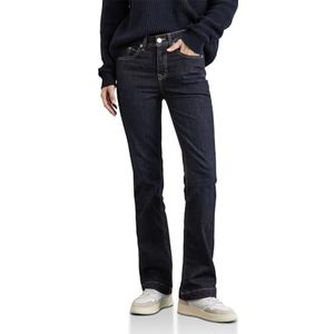 STREET ONE Jean coupe slim, Indigo Rinsed Wash, 28W / 30L