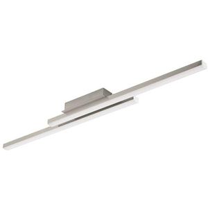 EGLO connect.z Fraioli-Z aangesloten LED-paneel, ZigBee plafondlamp, app- en spraakbesturing bestuurbaar plafondlamp, warm wit - koud, RGB, dimbaar, nikkel-mat aluminium