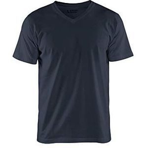Blakläder T-shirt V-hals, Donker Navy Blauw