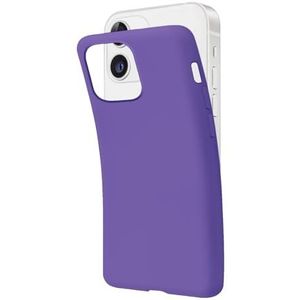 SBS Coque iPhone 12/12 Pro Violet Pantone 2088 C Etui Souple Souple Flexible Anti-Rayures Coque Mince et Confortable à Tenir dans votre Poche Housse Compatible Charge Sans Fil