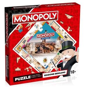Winning Moves - Puzzel, Monopoly Bergame, 1000 stukjes