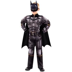 Amscan 9913362 Officieel Batman-kostuum voor kinderen, leeftijd 3-4 jaar