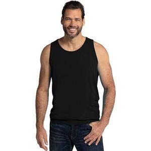 JP 1880 719783 tanktop voor heren, grote maat, L-8XL, speciale pasvorm tot 8XL, zwart, 3XL, zwart.