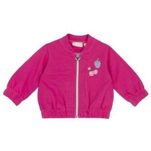 Chicco Sweat-shirt léger avec fermeture éclair à manches longues, Rose foncé, 4 ans