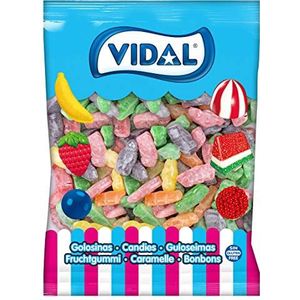 Vidal - Jelly Babies Suiker - Rubber snoep, fruitmix, 1000 gram