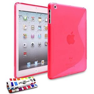 Muzzano Beschermhoesje voor Apple iPad Mini 3 [Le S Premium] [roze] + stylus en reinigingsdoekje van Muzzano® - ultieme bescherming voor uw Apple iPad Mini 3